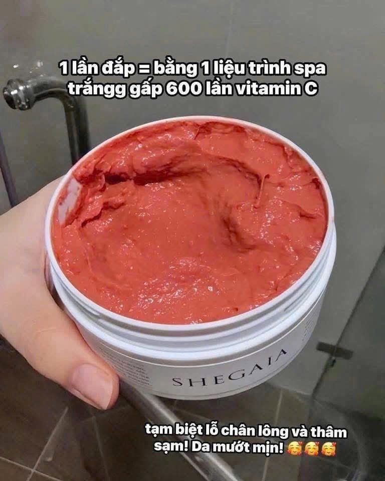 Mặt Nạ Đất Sét Huyết Rồng Shegaia – Thu Nhỏ Lỗ Chân Lông Hàn Quốc hộp 150g