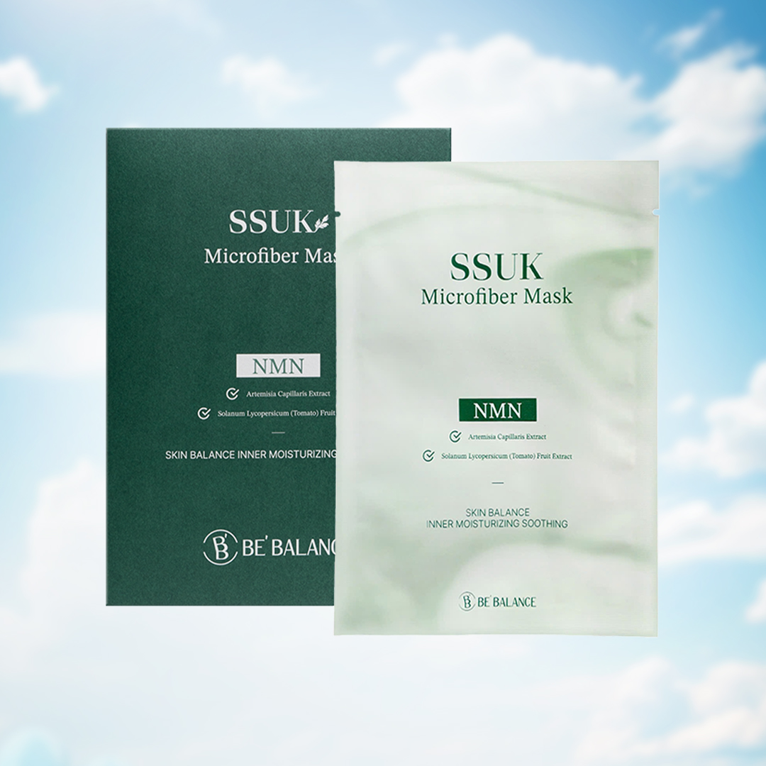 Mặt nạ vải vi sợi NMM ngải cứu SSUK Micro Fiber Mask(1 hộp/10 cái)