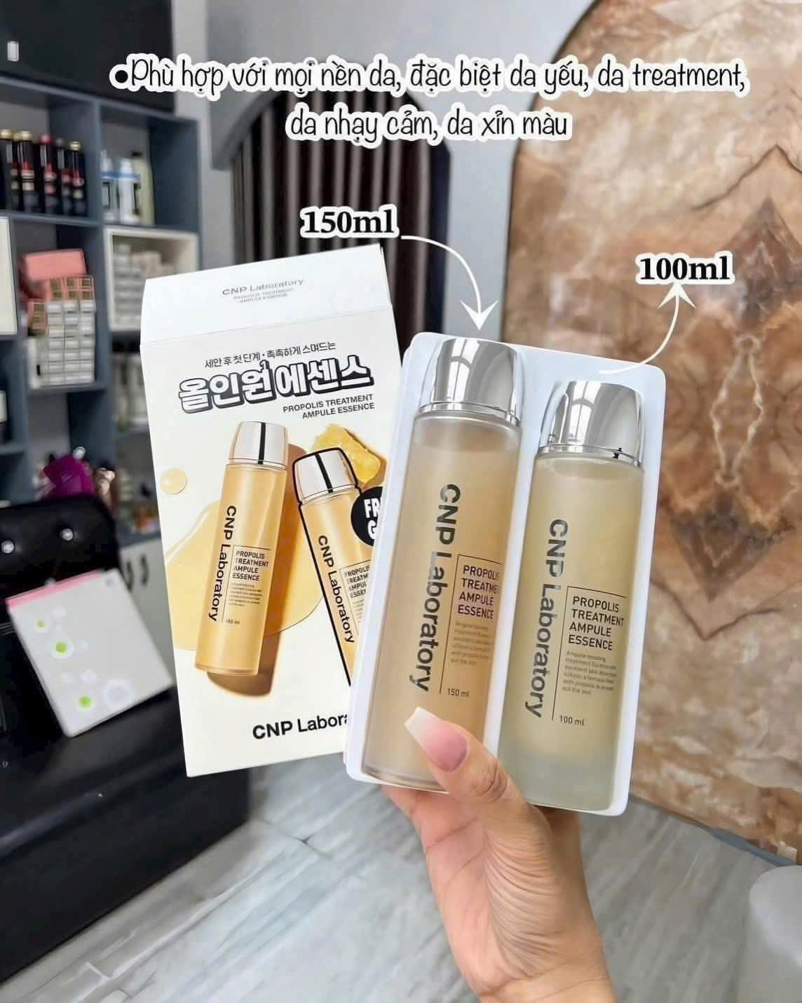 Nước Thần Toner Keo Ong CNP Propolis Treatment Ampule Essence