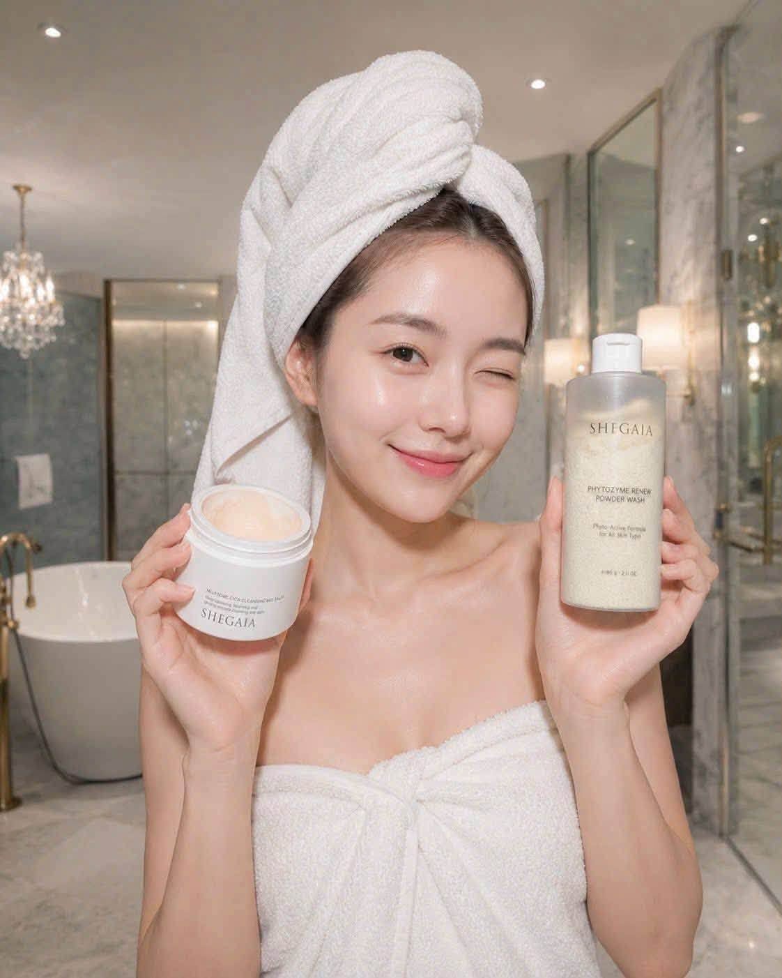 Sáp tẩy trang Shegaia Milksome Cica Cleansing Milk Balm