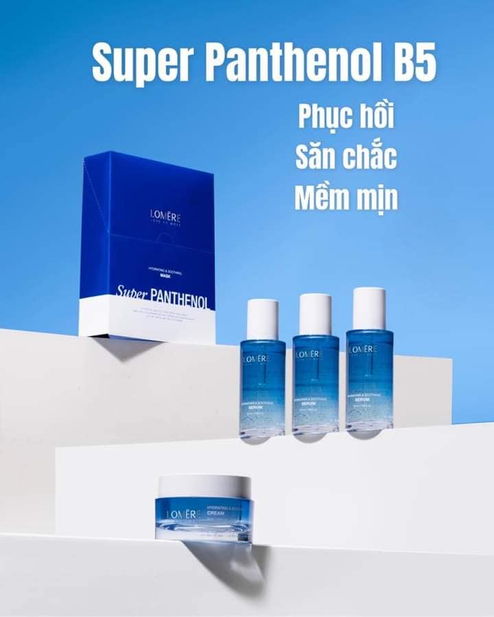 Serum Dưỡng Khoáng Super B5 Phục Hồi Cấp Ẩm Lomere