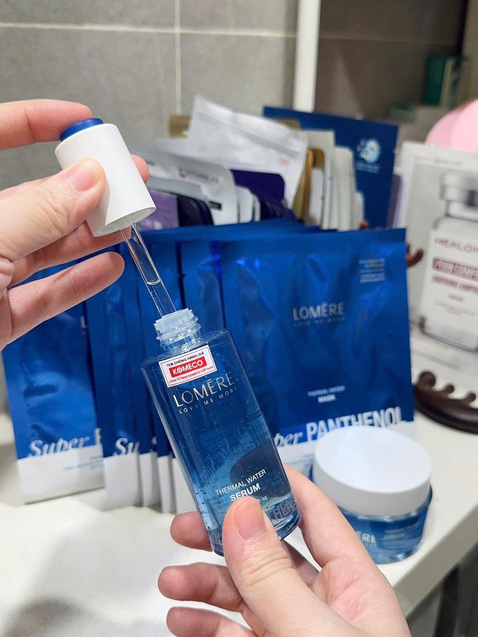 Serum Dưỡng Khoáng Super B5 Phục Hồi Cấp Ẩm Lomere