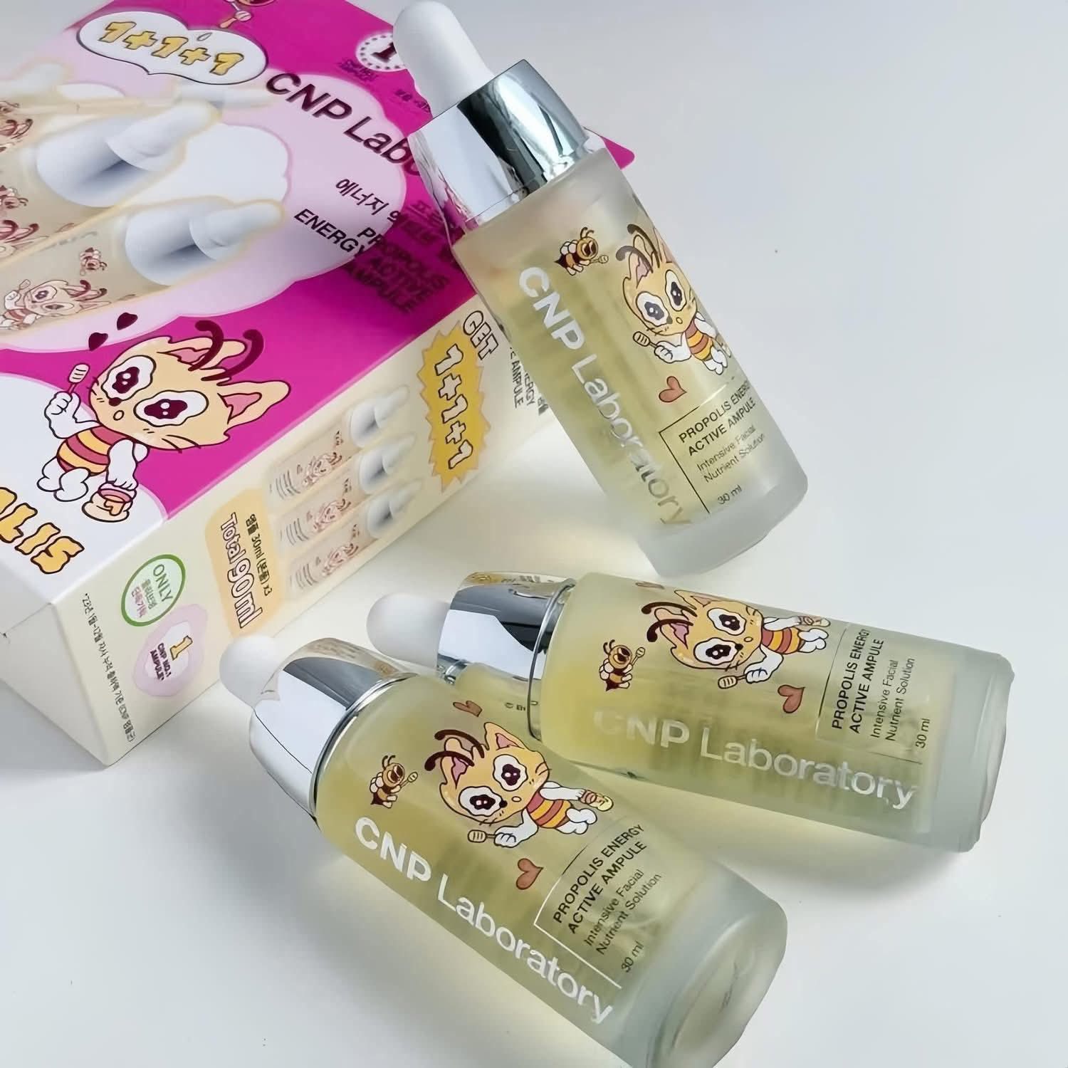 Set 3 chai Serum keo ong CNP Laboratory Propolis Energy Active Ampule 3*30ml