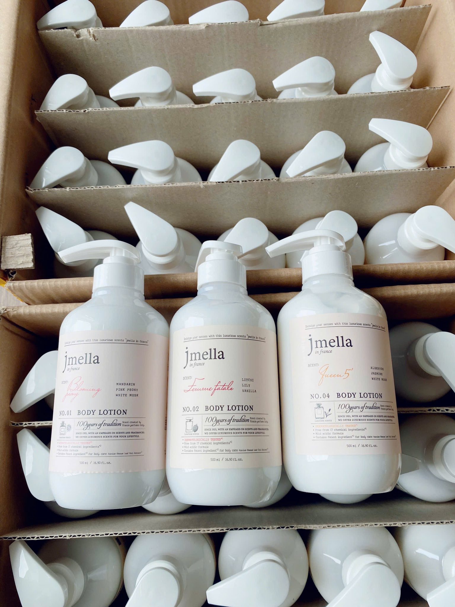 Sữa Dưỡng Thể Hương Nước Hoa Jmella Body Lotion 500ml