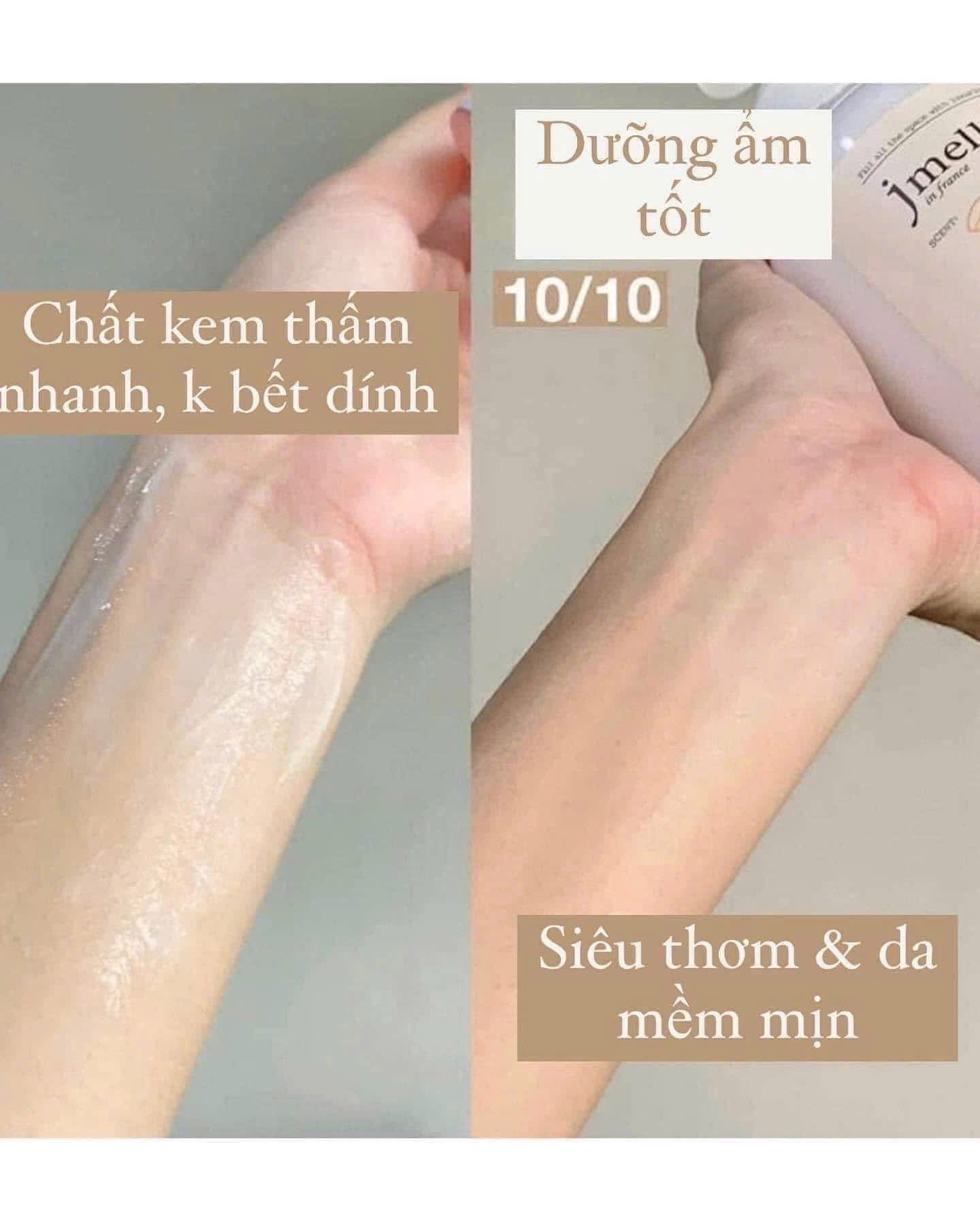 Sữa Tắm Dưỡng Ẩm Hương Nước Hoa JMELLA NO.3