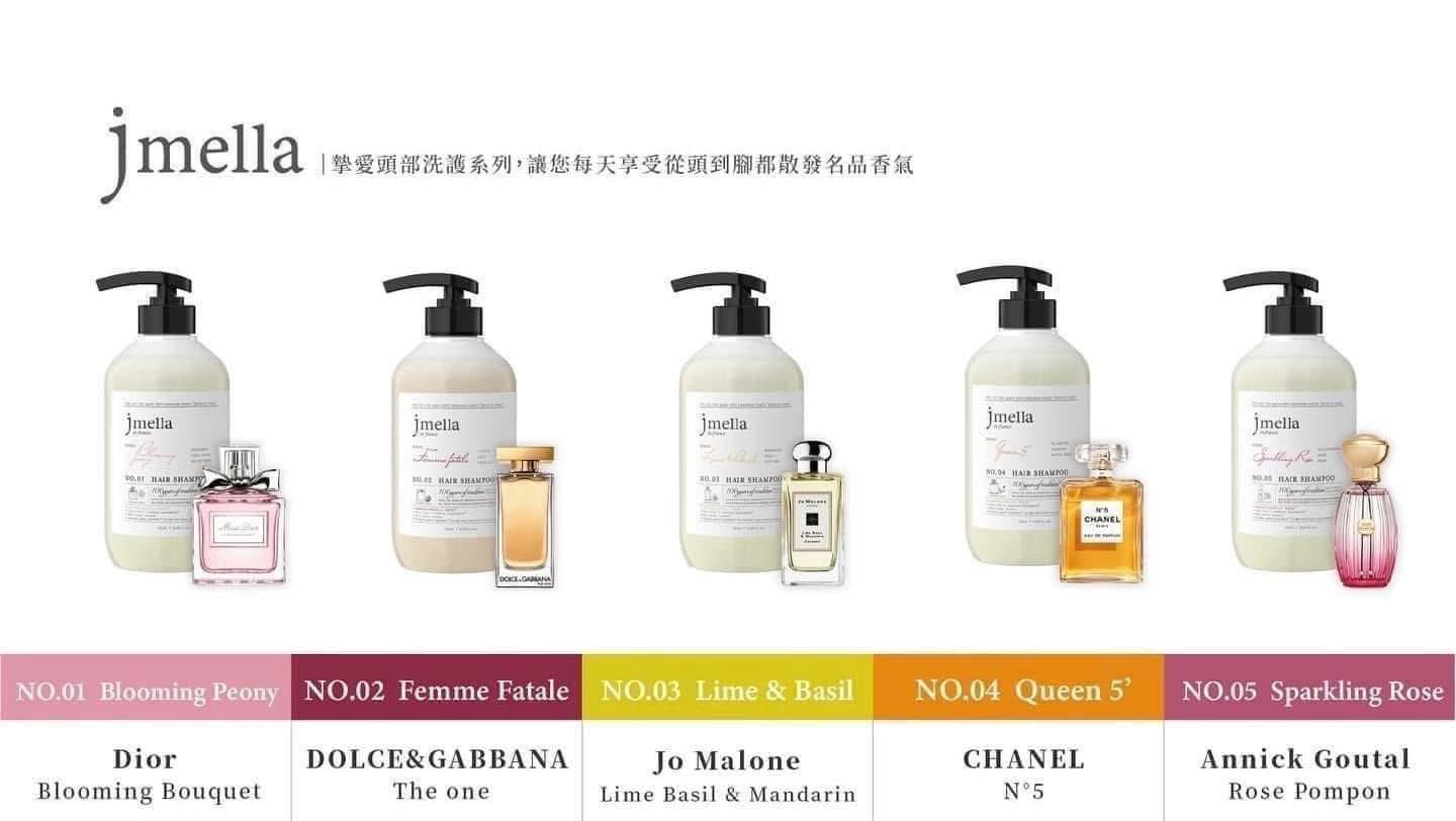 Sữa Tắm Dưỡng Ẩm Hương Nước Hoa JMELLA NO.3