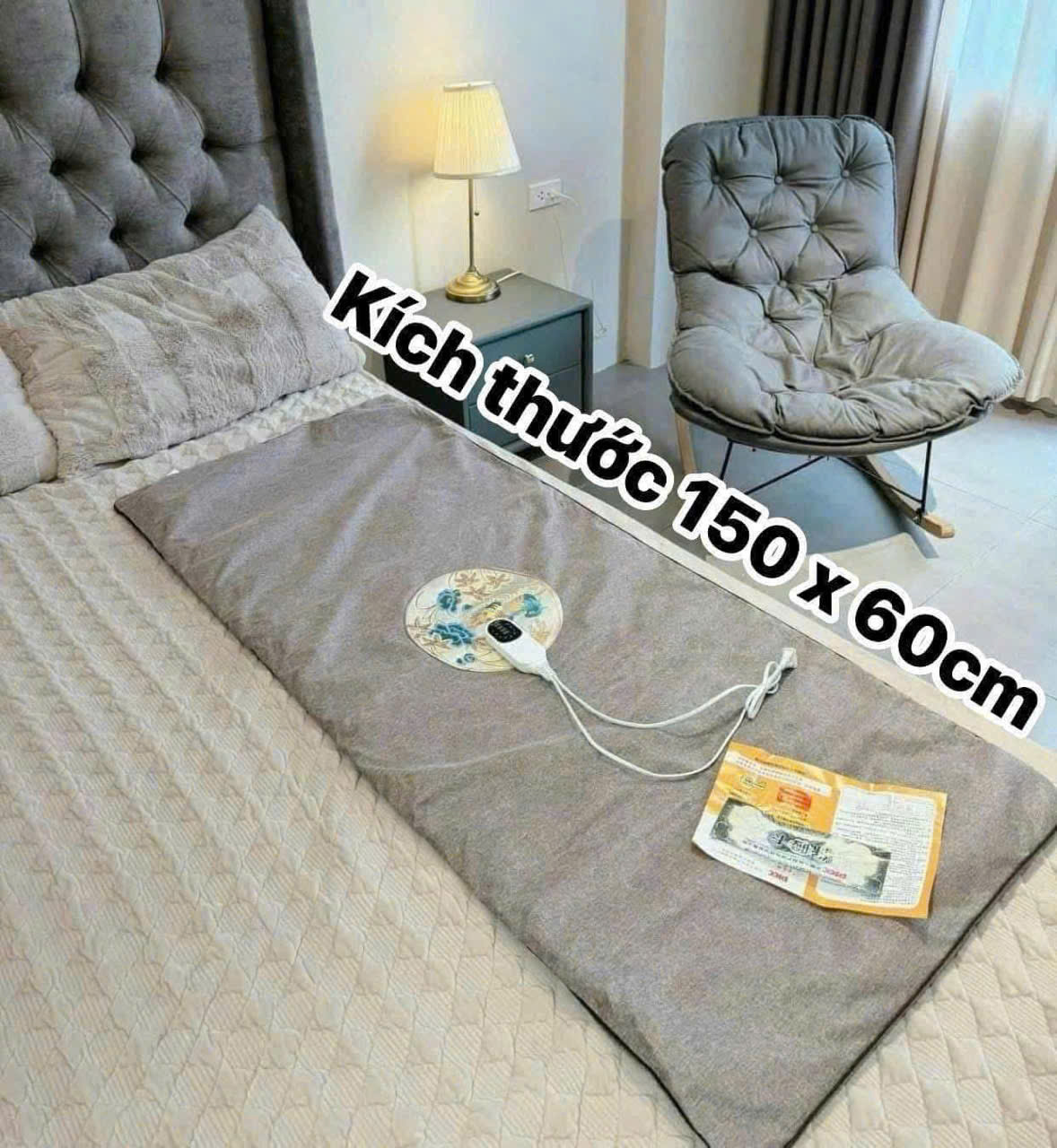 Thảm ngải cứu đông y cao cấp L&T hỗ trợ giảm đau nhức xương khớp , hỗ trợ giấc ngủ