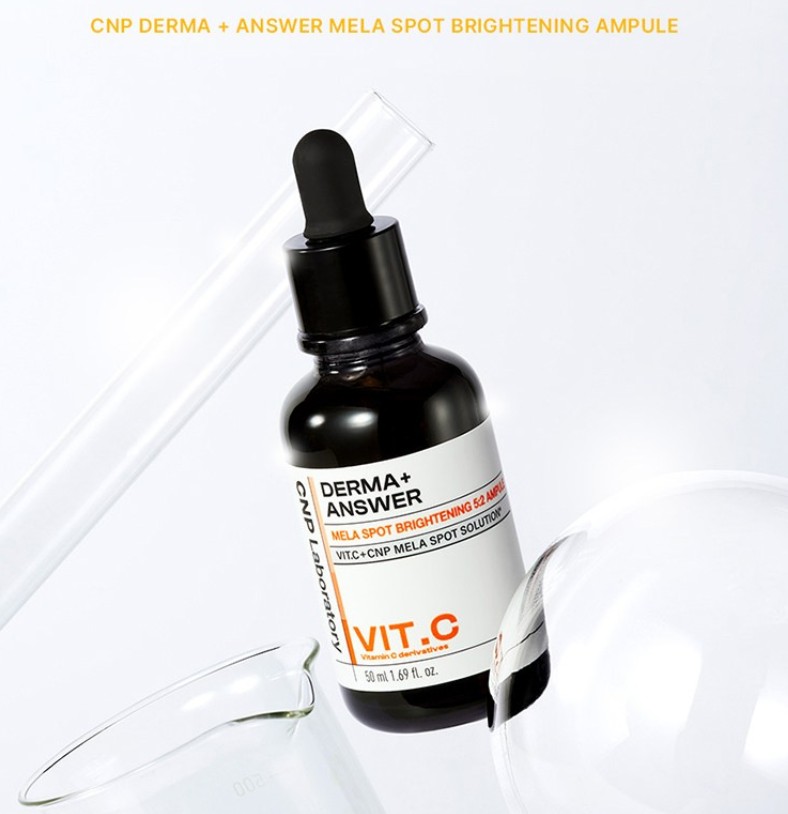 Tinh Chất Dưỡng Sáng Da CNP Derma Answer Mela Spot Brightening Ampule Vit C 50ml