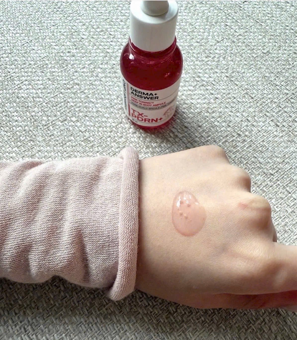 Tinh chất vi kim CNP Derma Answer Pink Toning Deep-in Shot Ampoule 30ml
