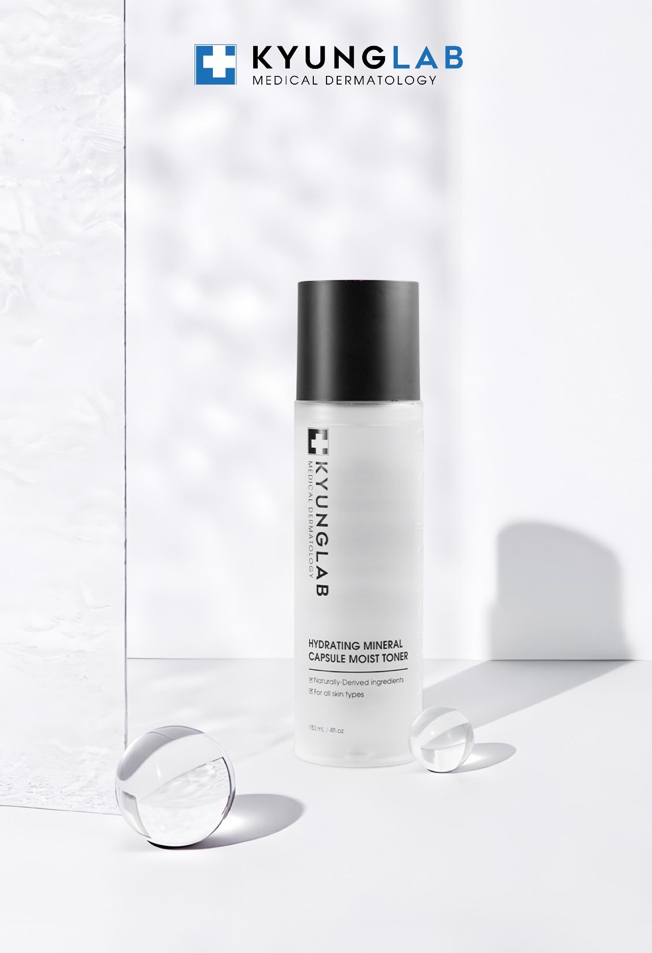 Toner KyungLab Hydrating Mineral Capsule Moist Toner – Cấp Ẩm, Làm Dịu Da (150ml)