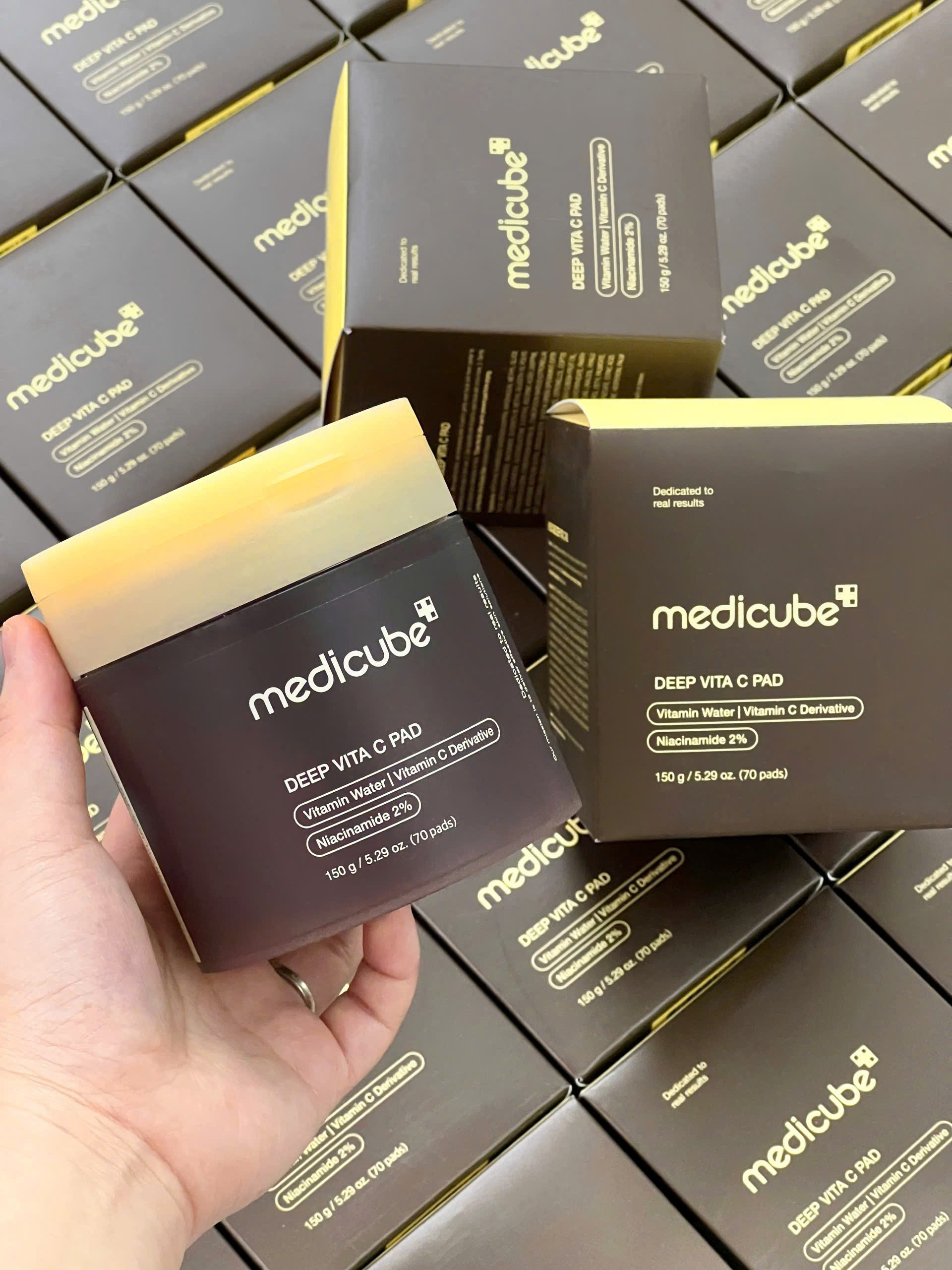 Toner Pad Medicube Deep Vita C Nâu