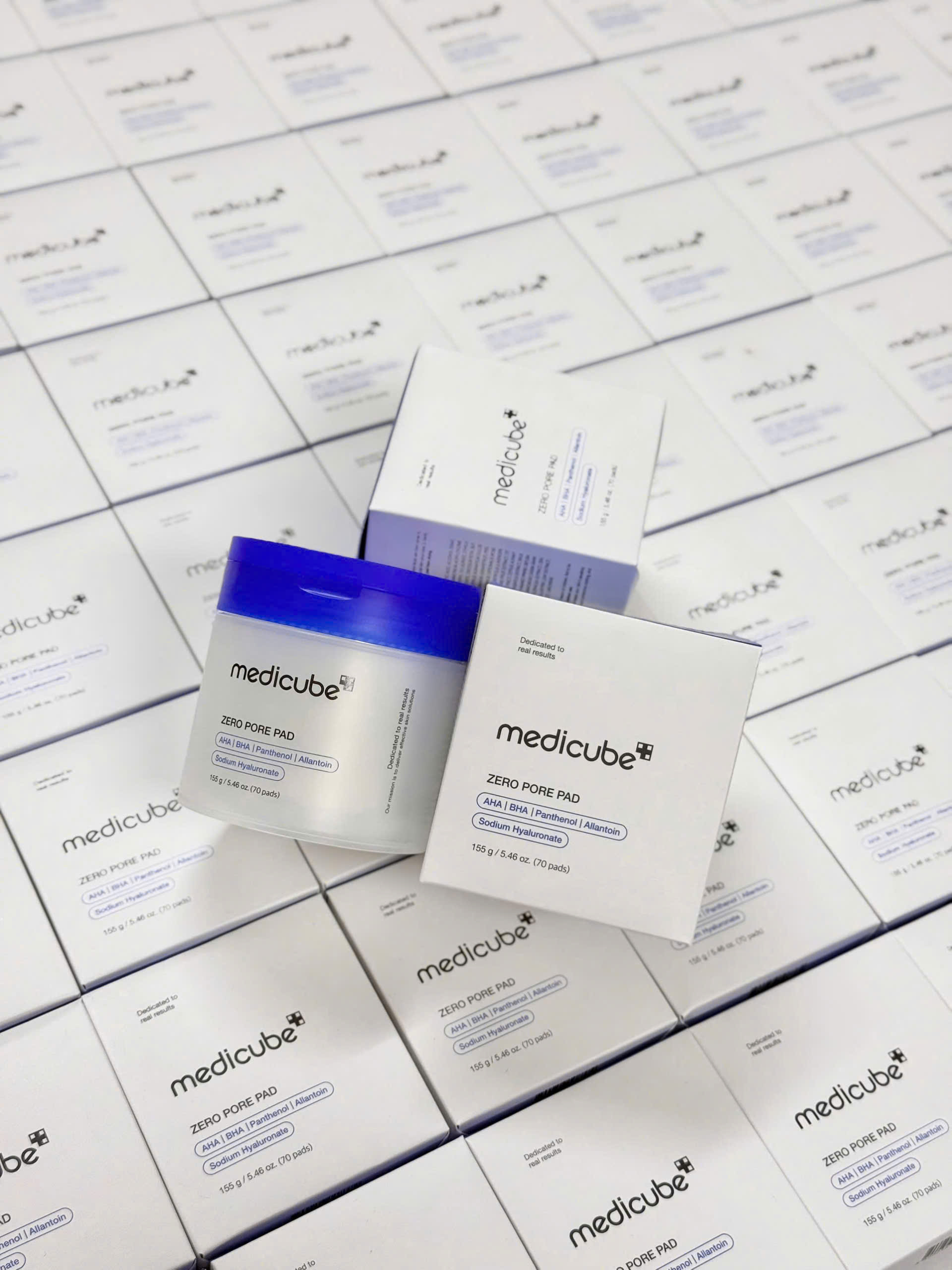 Medicube Zero Pore Pad – Miếng Pad AHA BHA Làm Sạch Sâu, Se Khít Lỗ Chân Lông toner pad