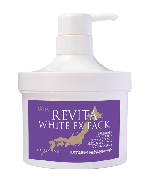 Ủ trắng da body Revita White Ex Pack (500g) – Nhật Bản