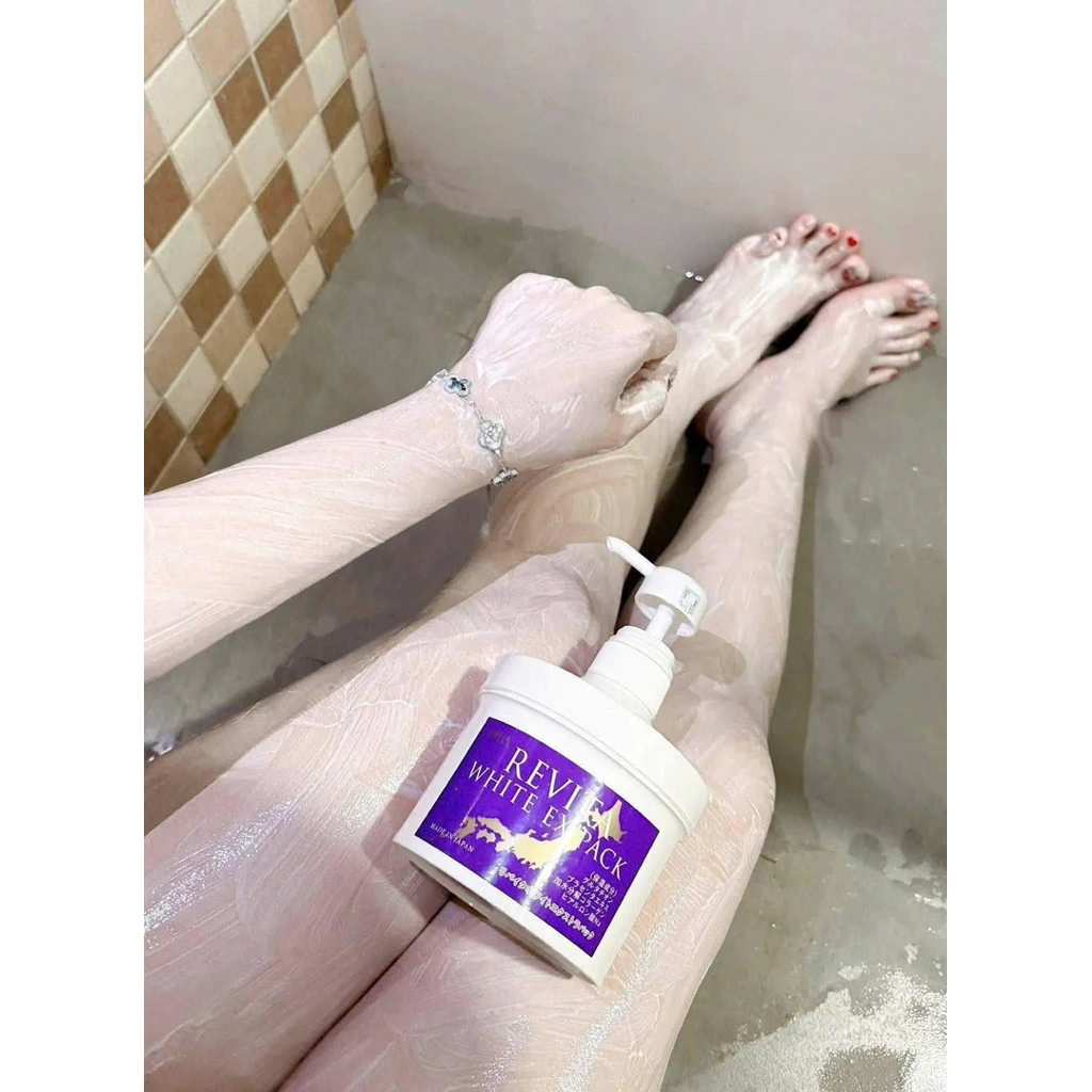 Ủ trắng da body Revita White Ex Pack (500g) – Nhật Bản