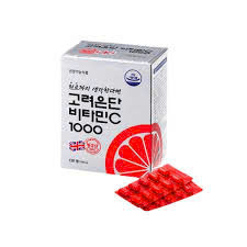 Viên uống Vitamin C Hỗ Trợ Sáng Da Eundan Vitamin C 1000mg Hàn Quốc