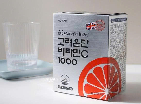 Viên uống Vitamin C Hỗ Trợ Sáng Da Eundan Vitamin C 1000mg Hàn Quốc