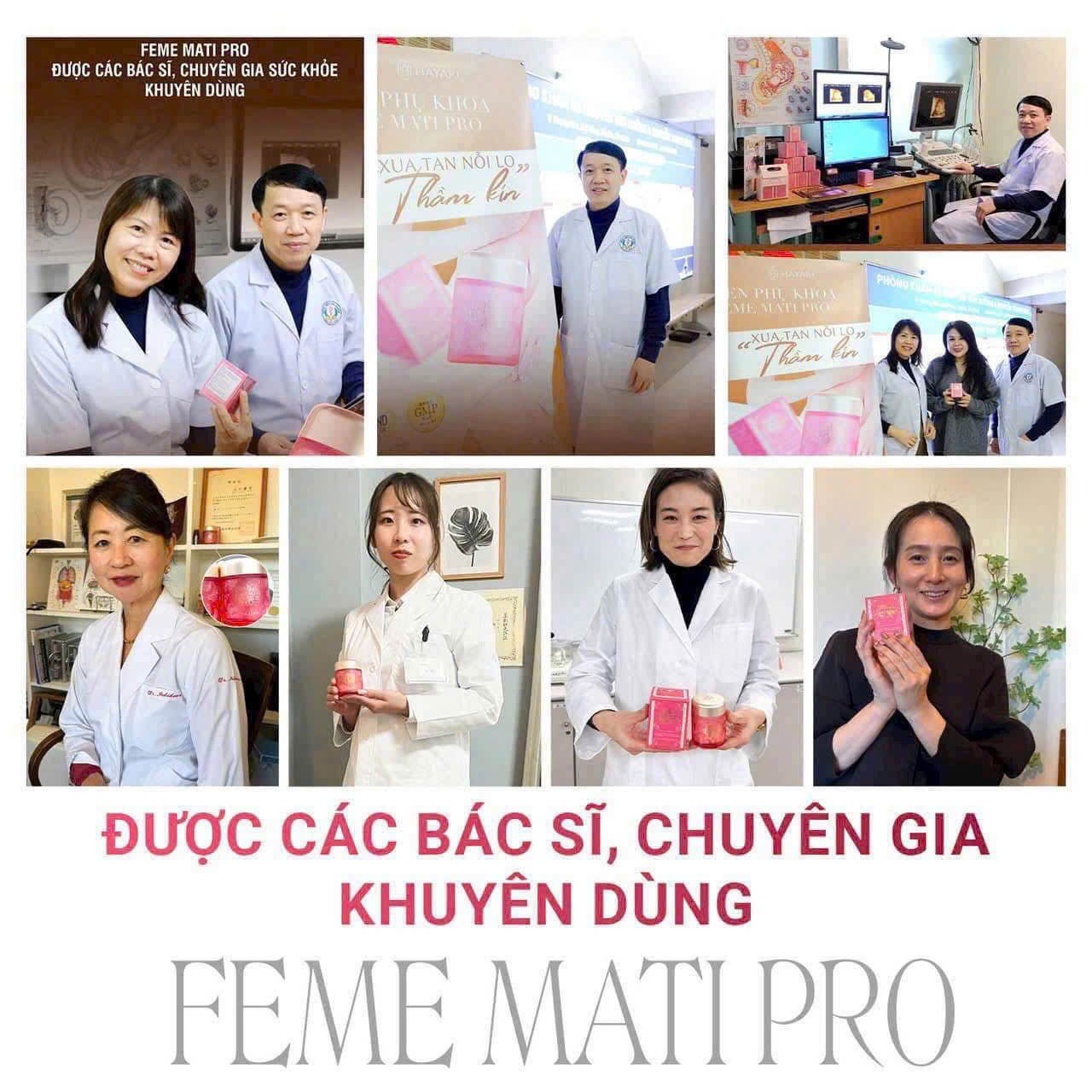Viên uống men phụ khoa Feme Mati Hayari Nhật Bản 45 viên