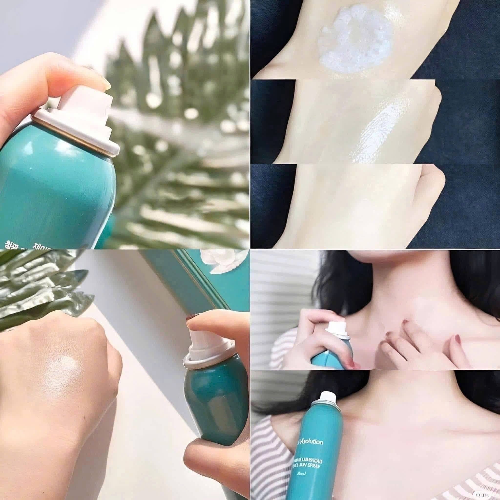 Xịt Chống Nắng Toàn Thân JMsolution Marine Luminous Pearl Sun Spray 180ml