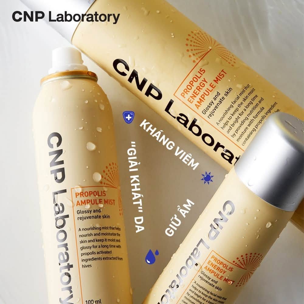Xịt Khoáng CNP Tinh Chất Keo Ong Propolis Energy Ampule Mist 50ml