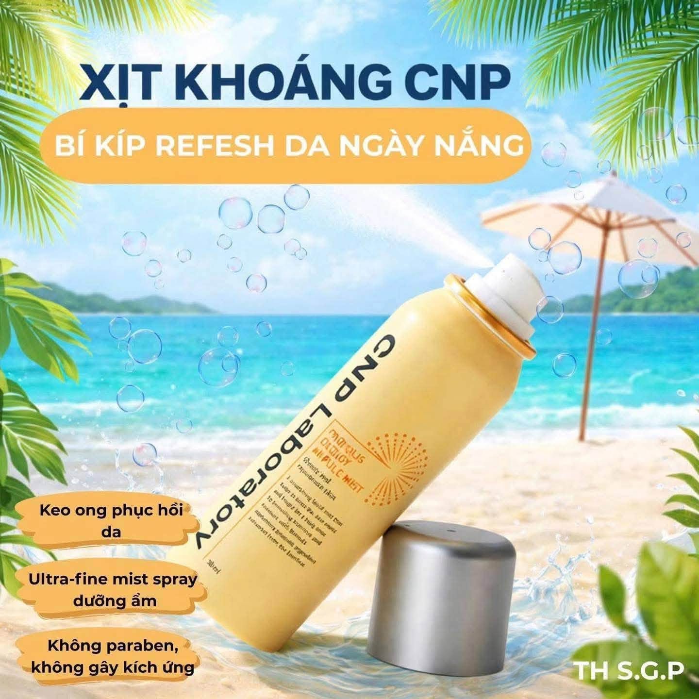 Xịt Khoáng CNP Tinh Chất Keo Ong Propolis Energy Ampule Mist 50ml