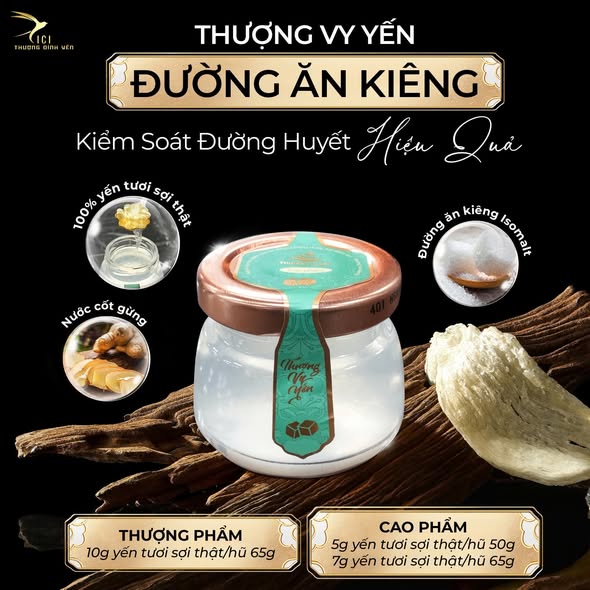 Yến biển chưng sẵn Thượng Vy Yến Vị Đường Ăn Kiêng - Yến Sào Cao Cấp ( Hũ lẻ )