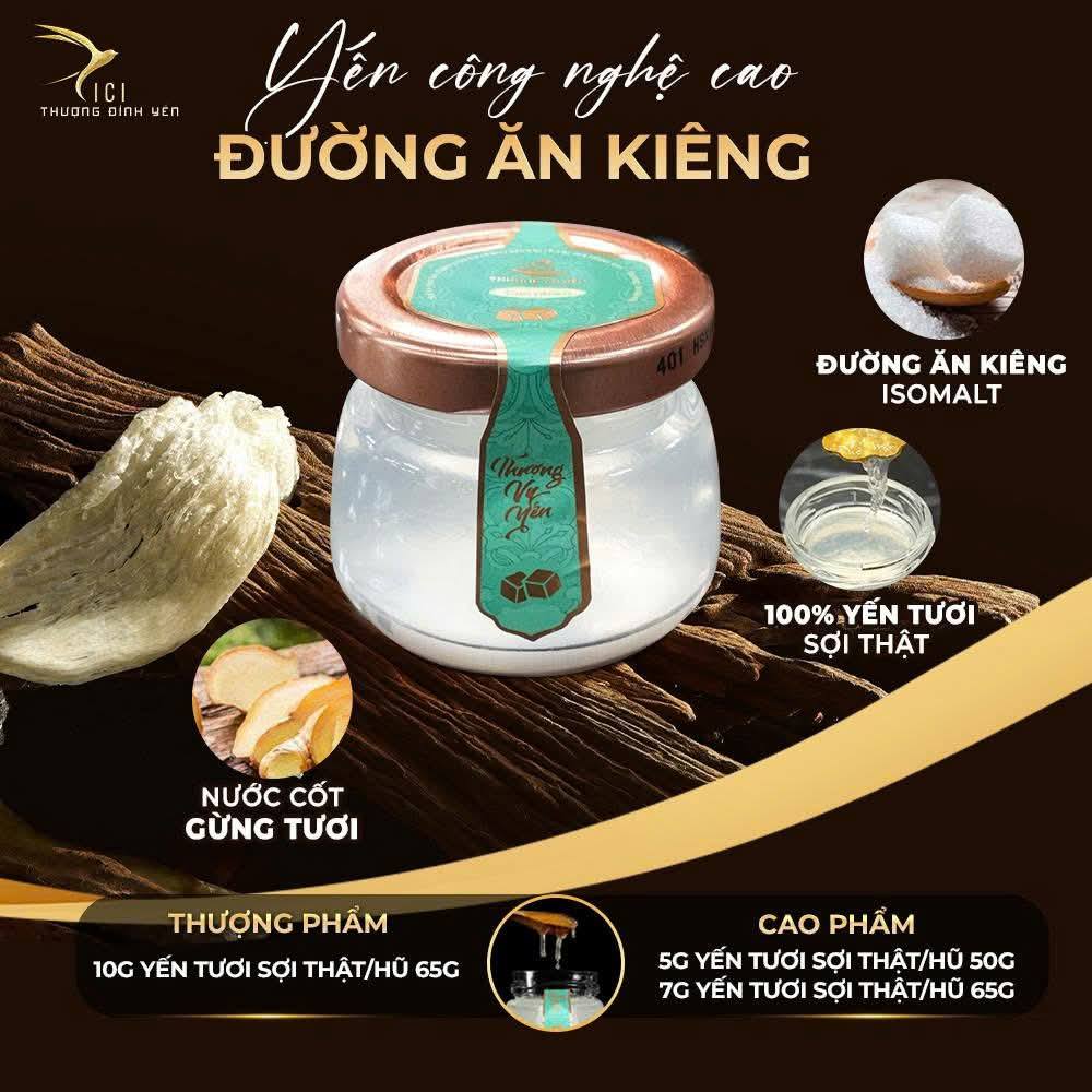 Yến biển chưng sẵn Thượng Vy Yến Vị Đường Ăn Kiêng - Yến Sào Cao Cấp ( Hũ lẻ )