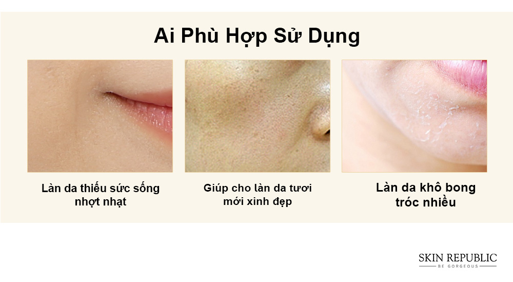 ai nên dùng serum dưỡng da silk collagen glow ampoule