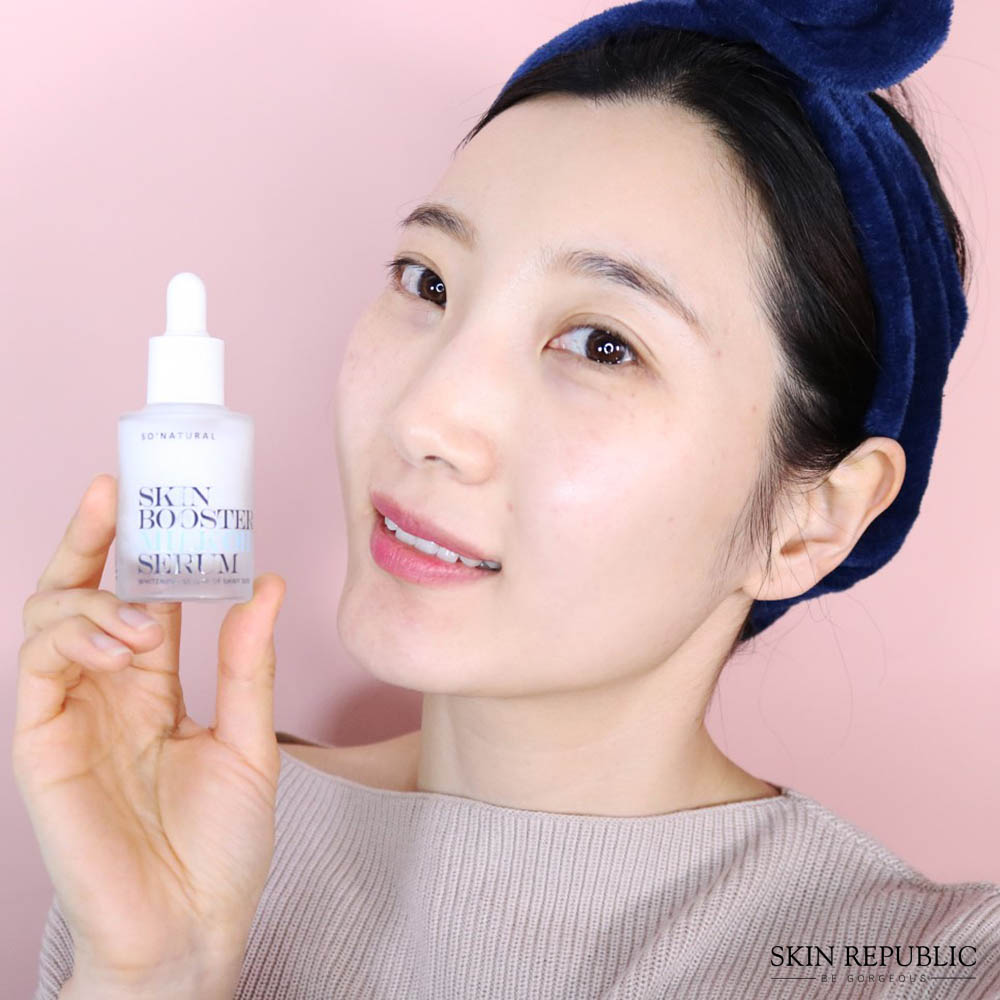 Skin Booster Milk Oil Serum kích trắng da So'natural