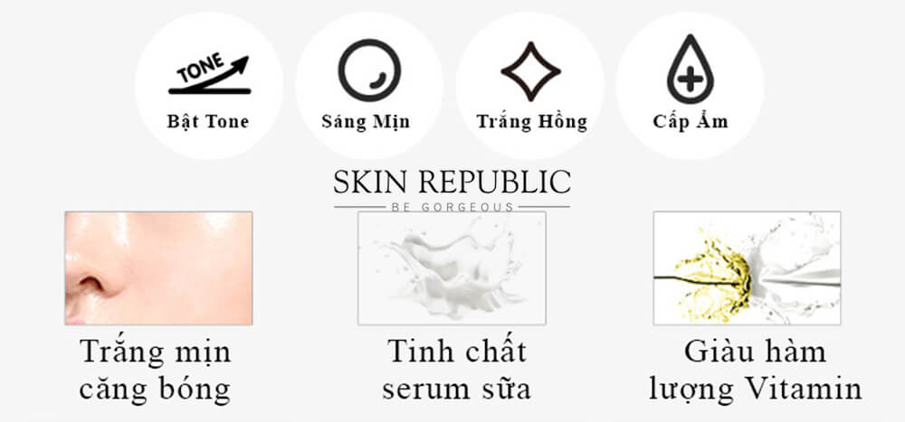 thành phần Skin Booster Milk Oil Serum kích trắng da So'natural