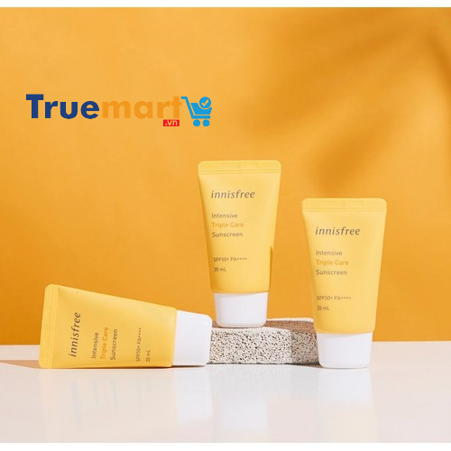 Kem Chống Nắng Chống Trôi, Điều Chỉnh Tông Da Innisfree Intensive Triple Care Sunscreen SPF50+/PA++++