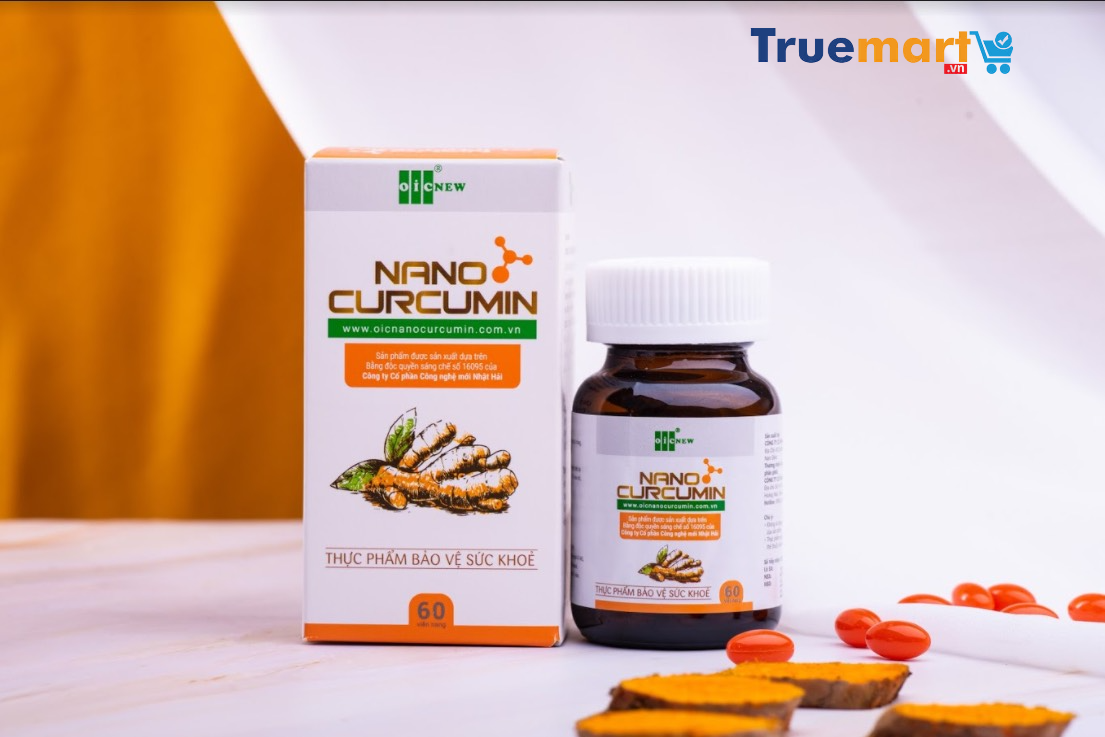 viên nang curcumin, viên nang oic, Viên nang oic Curcumin, viên nang oic 60 viên