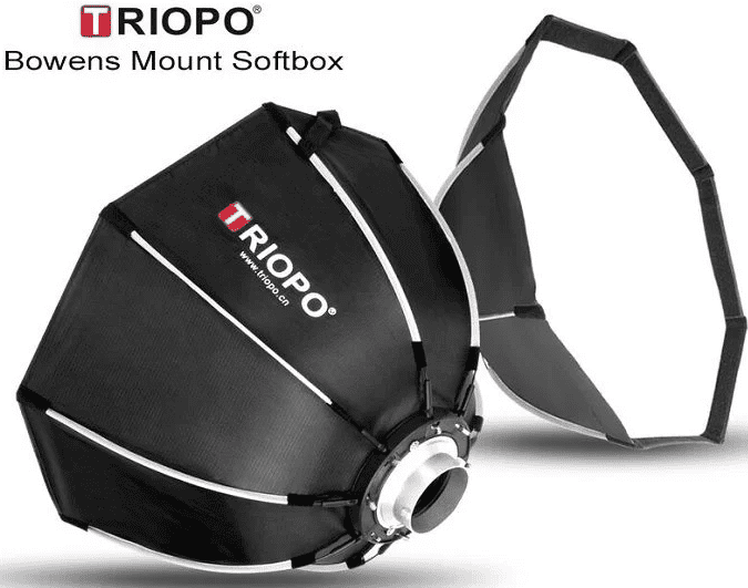 Softbox Bát giác TRIOPO K2-90 thao tác nhanh Bowens